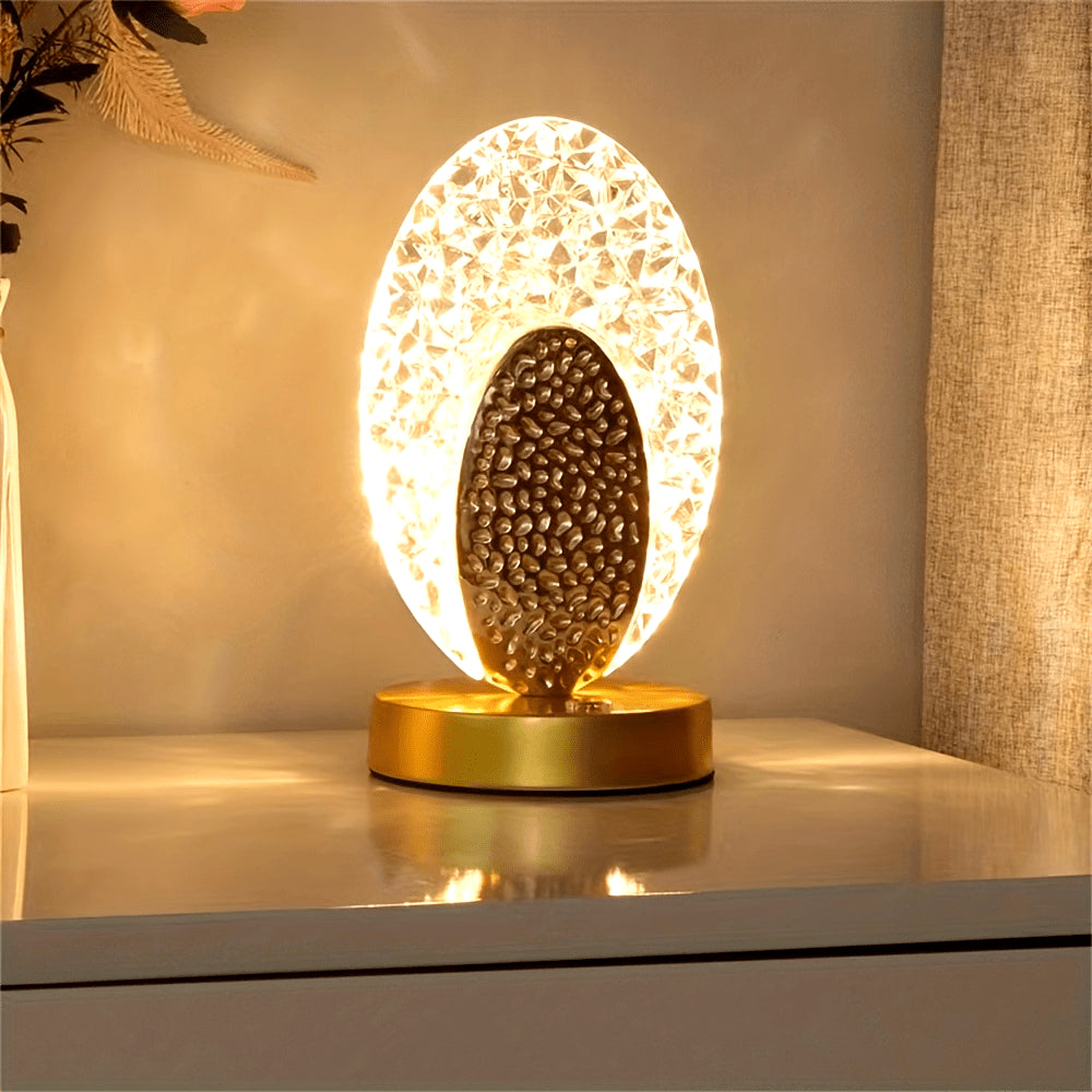 FeatherLamp - USB Touch Table Light with Unique Feather Design