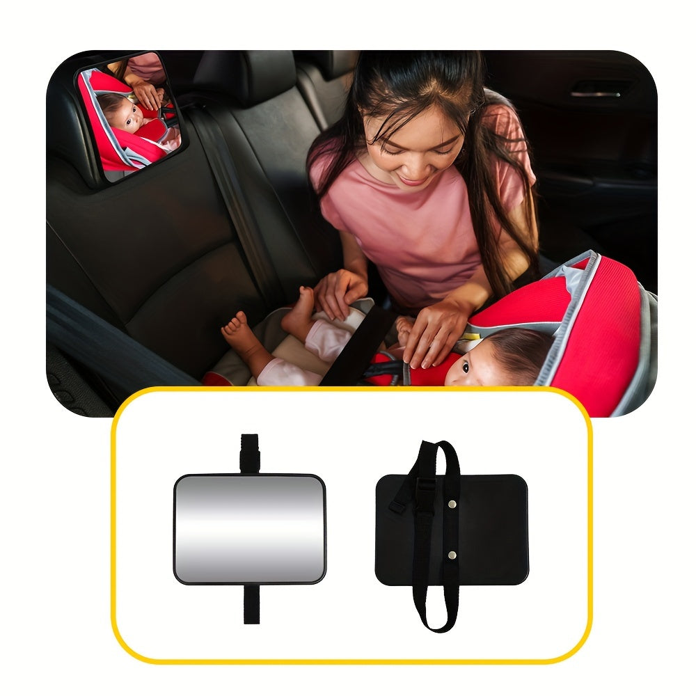 BabySafe – Widened Car Mirror for Safety and Comfort