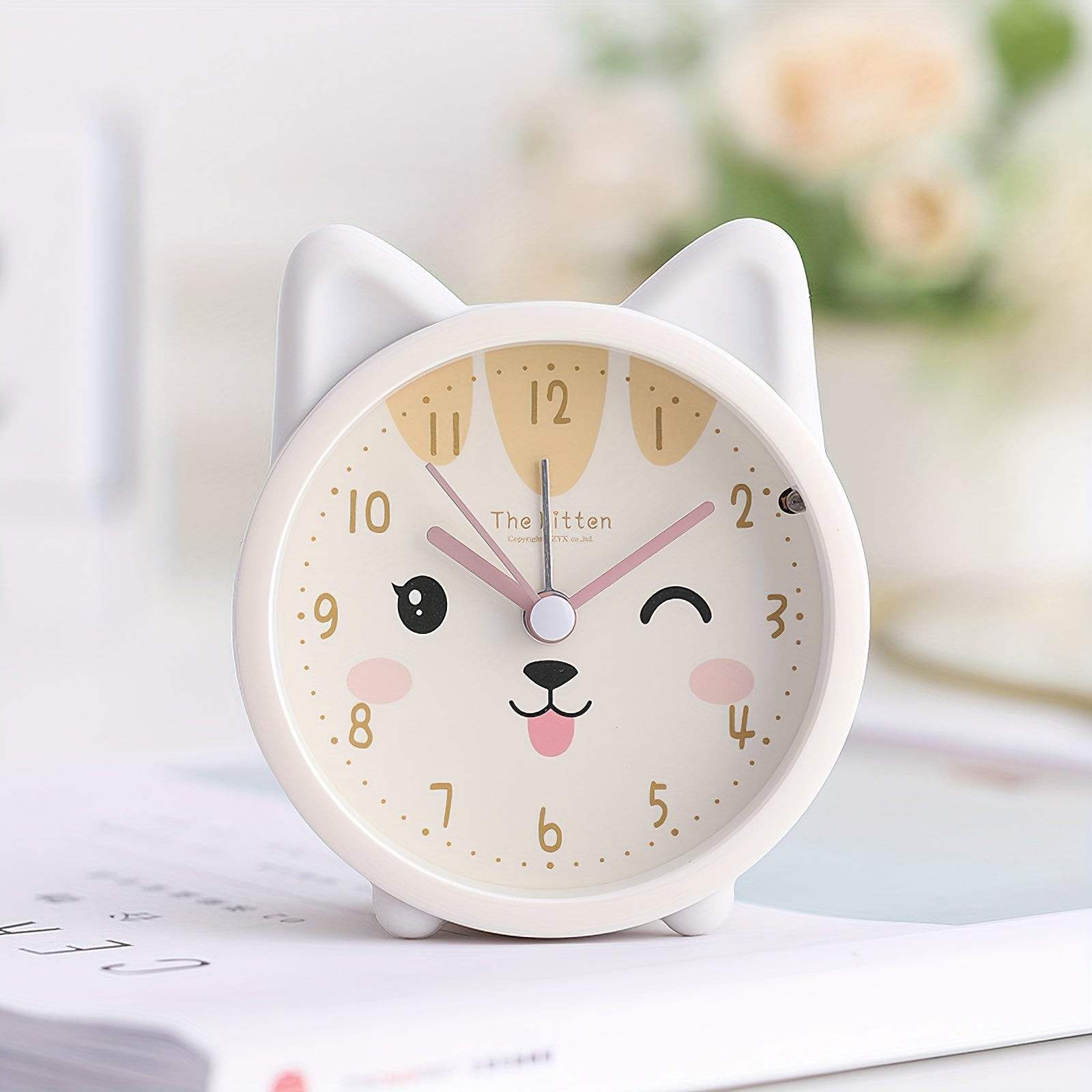 SilenTime Alarm Clock - Stylish Night Light with Silence