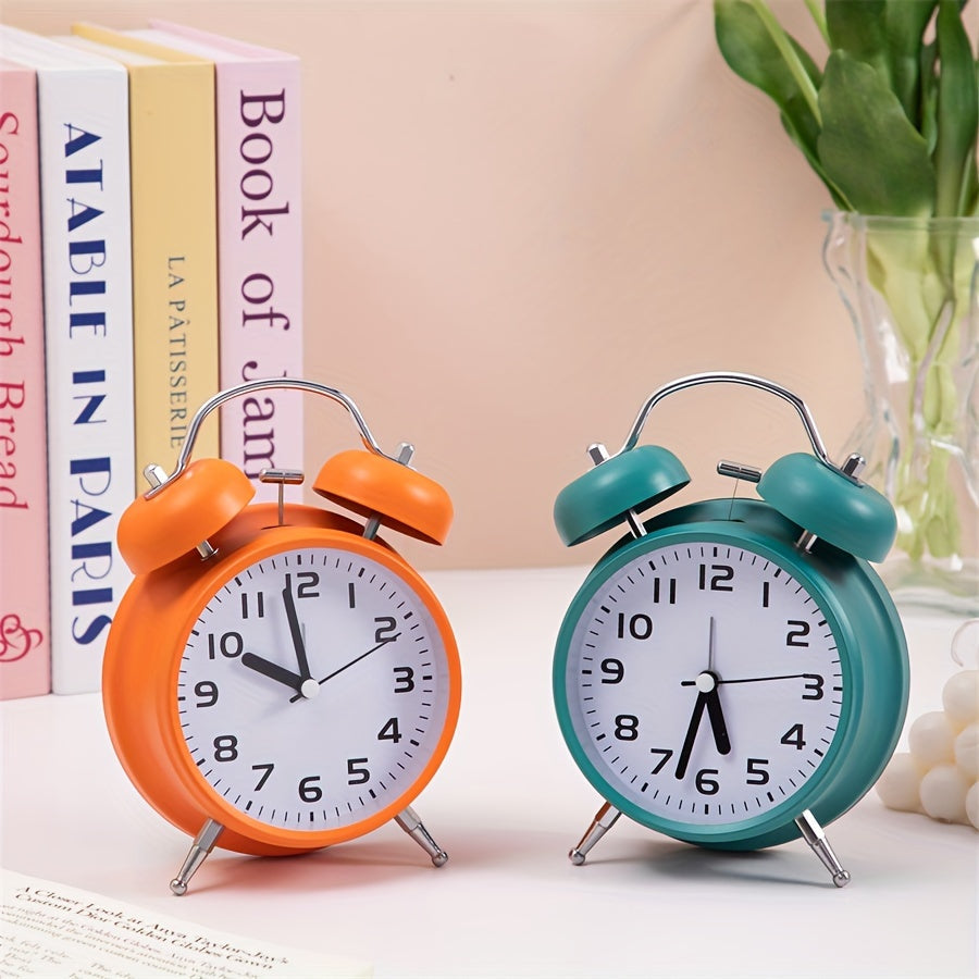 TimeRing Clock - Retro Metal Alarm Clock
