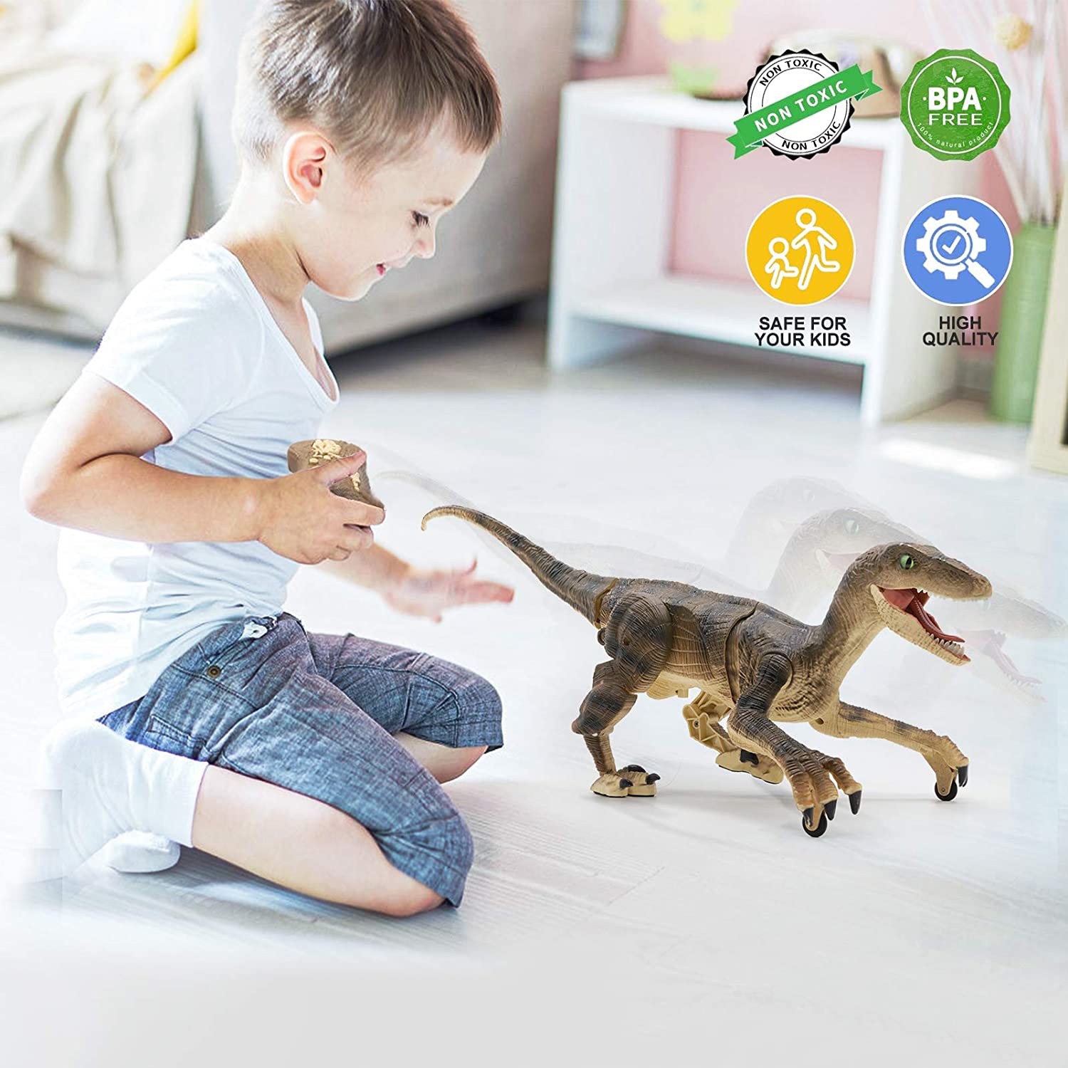 DinoMotion – Realistic Velociraptor with Remote Control