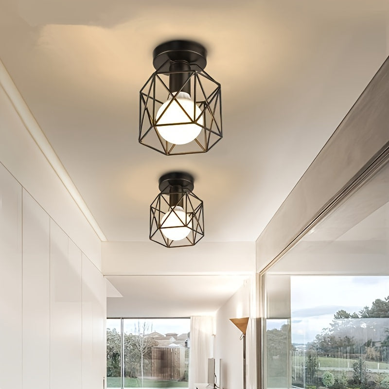 NordicLight - Minimalist Black Ceiling Lamp for Kitchen