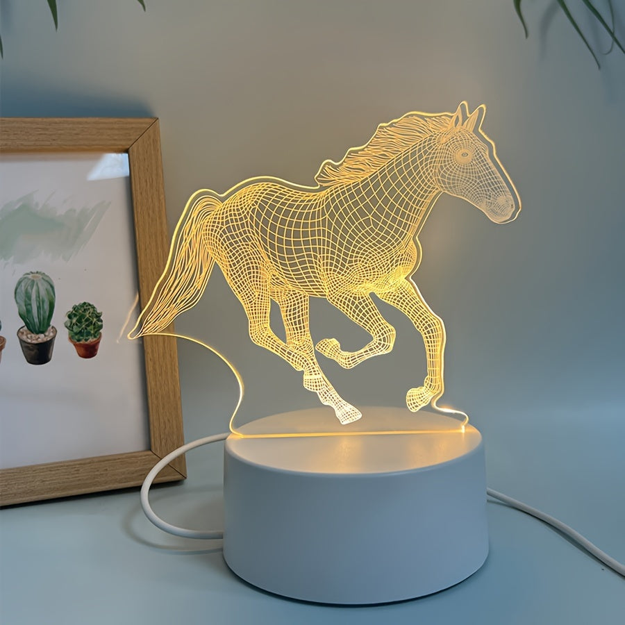 EquineGlow Light - Unique Horse LED Night Light