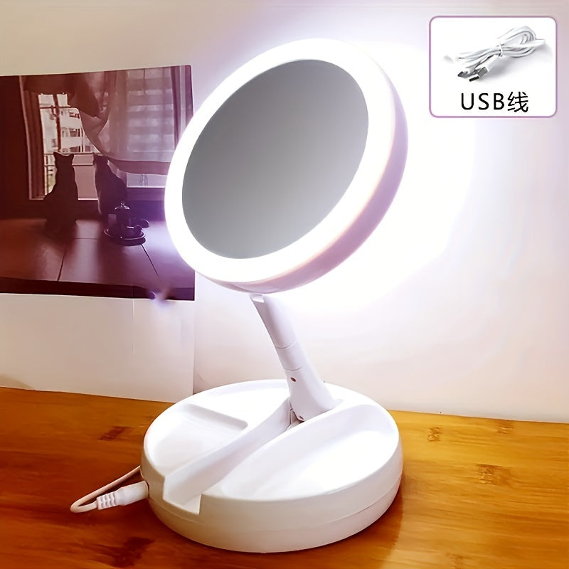 GlowMirror - Portable Make-up Mirror with LED