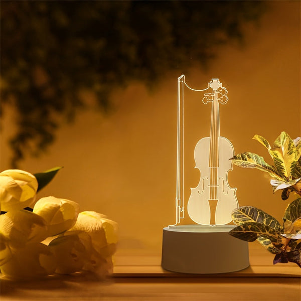 CelloGlow-lampa - 3D LED nattbelysning