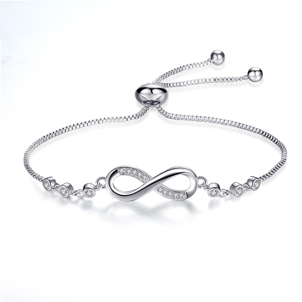 Elegant and Adjustable Infinity Bracelet - Nova Collection 