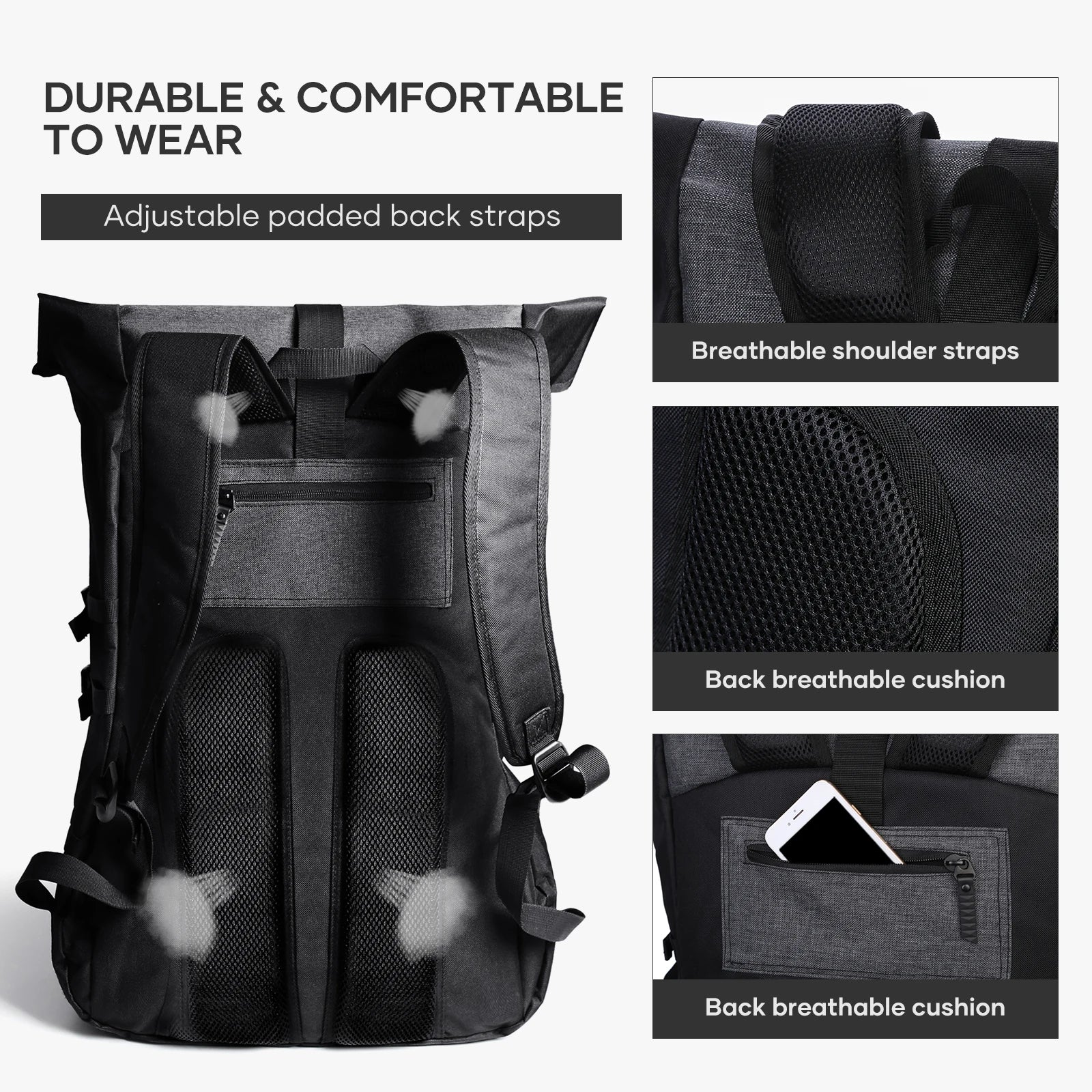 SportsPro – Stylish 35L Backpack for Adventure