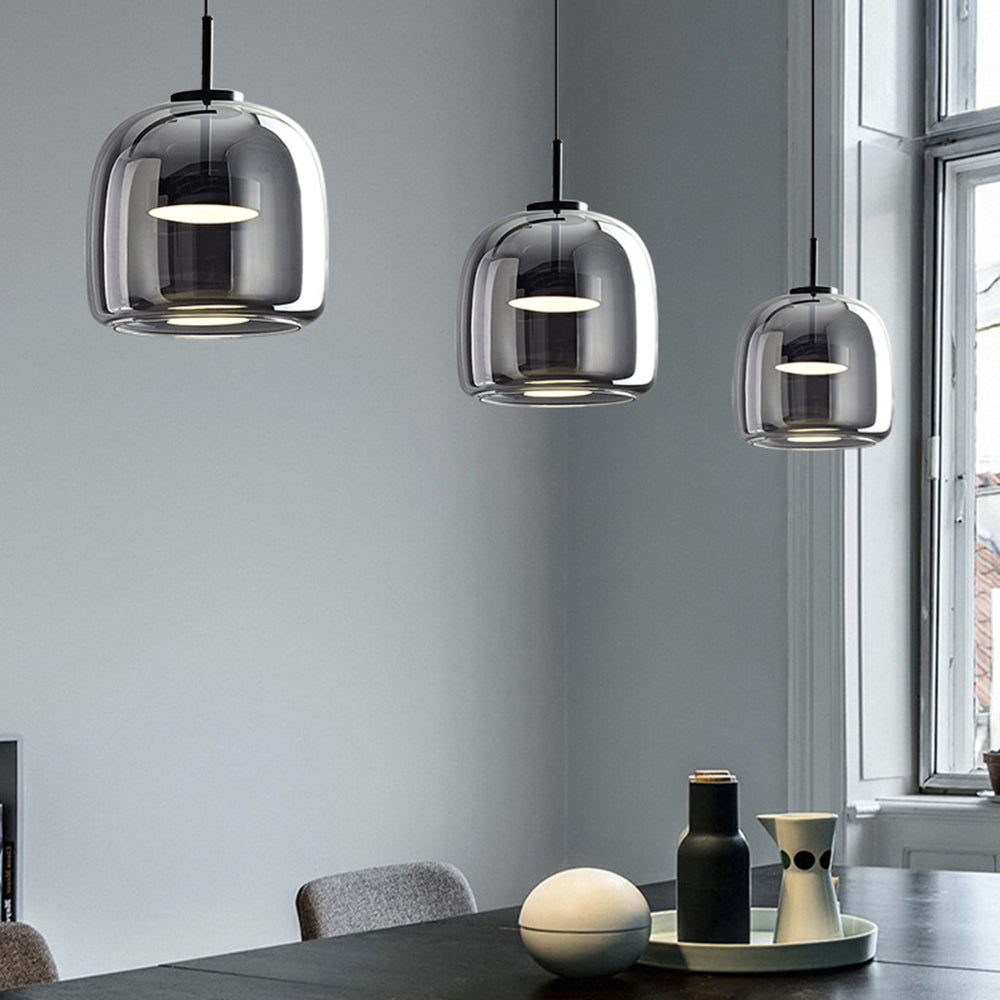Hailie LED – Retro Amber Ceiling Lamp for Atmospheric Lighting