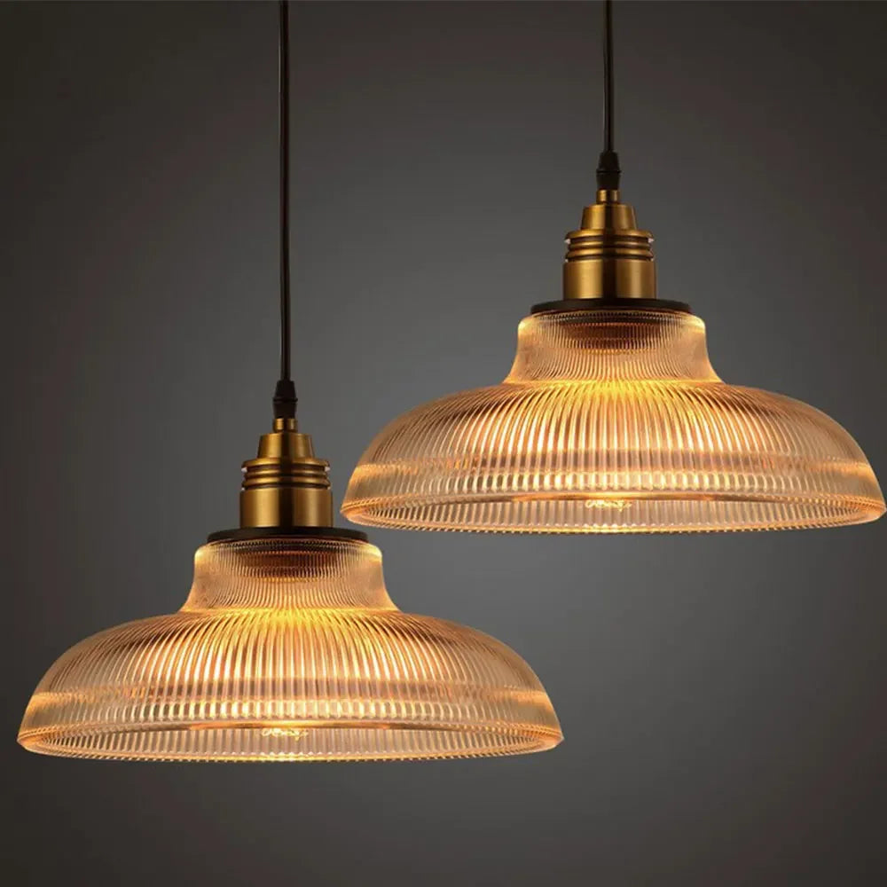 LumiVibe – Elegant Glass Pendant Lamp for Any Room