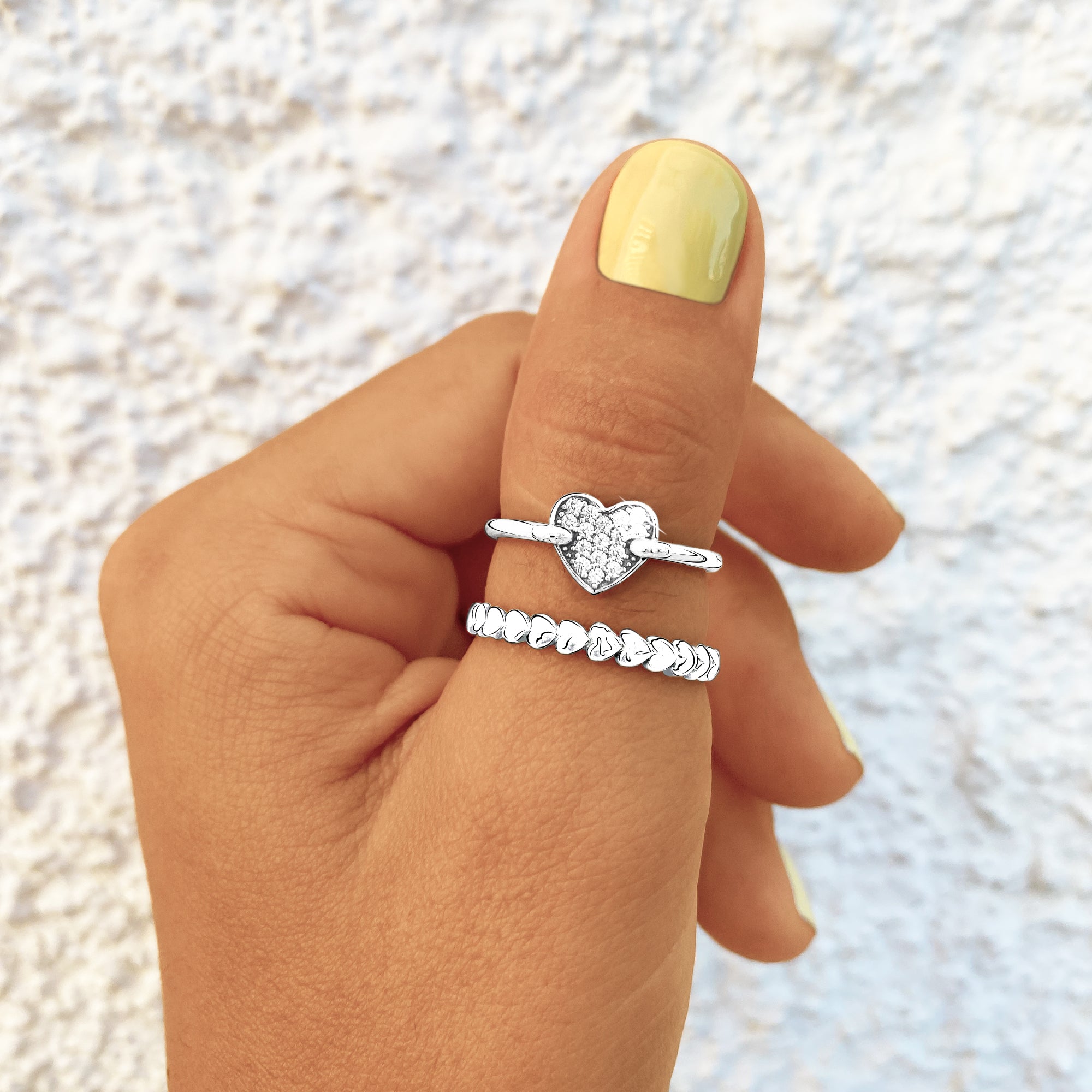 Aurora Heart Ring - A Pinch of Elegance
