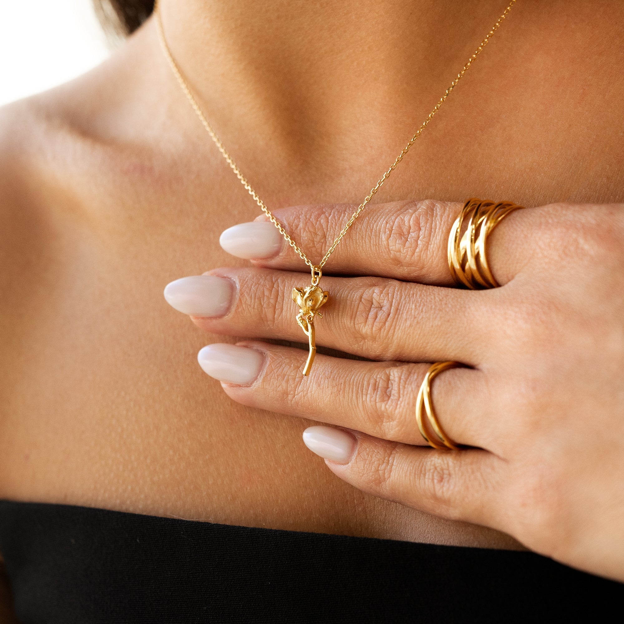 Elegant branched ring - Nora