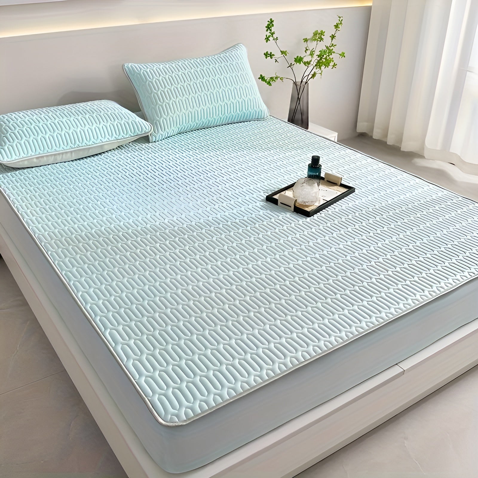 ChillDreams Set – Luxurious Cooling Latex Mattress and Pillows