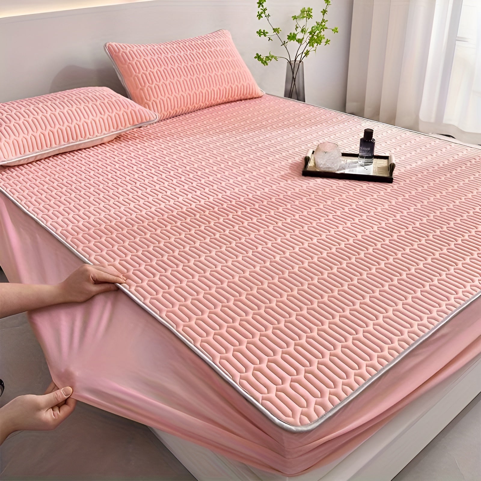 ChillDreams Set – Luxurious Cooling Latex Mattress and Pillows
