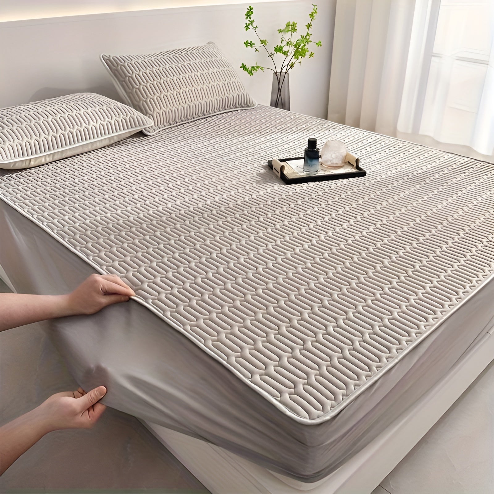 ChillDreams Set – Luxurious Cooling Latex Mattress and Pillows
