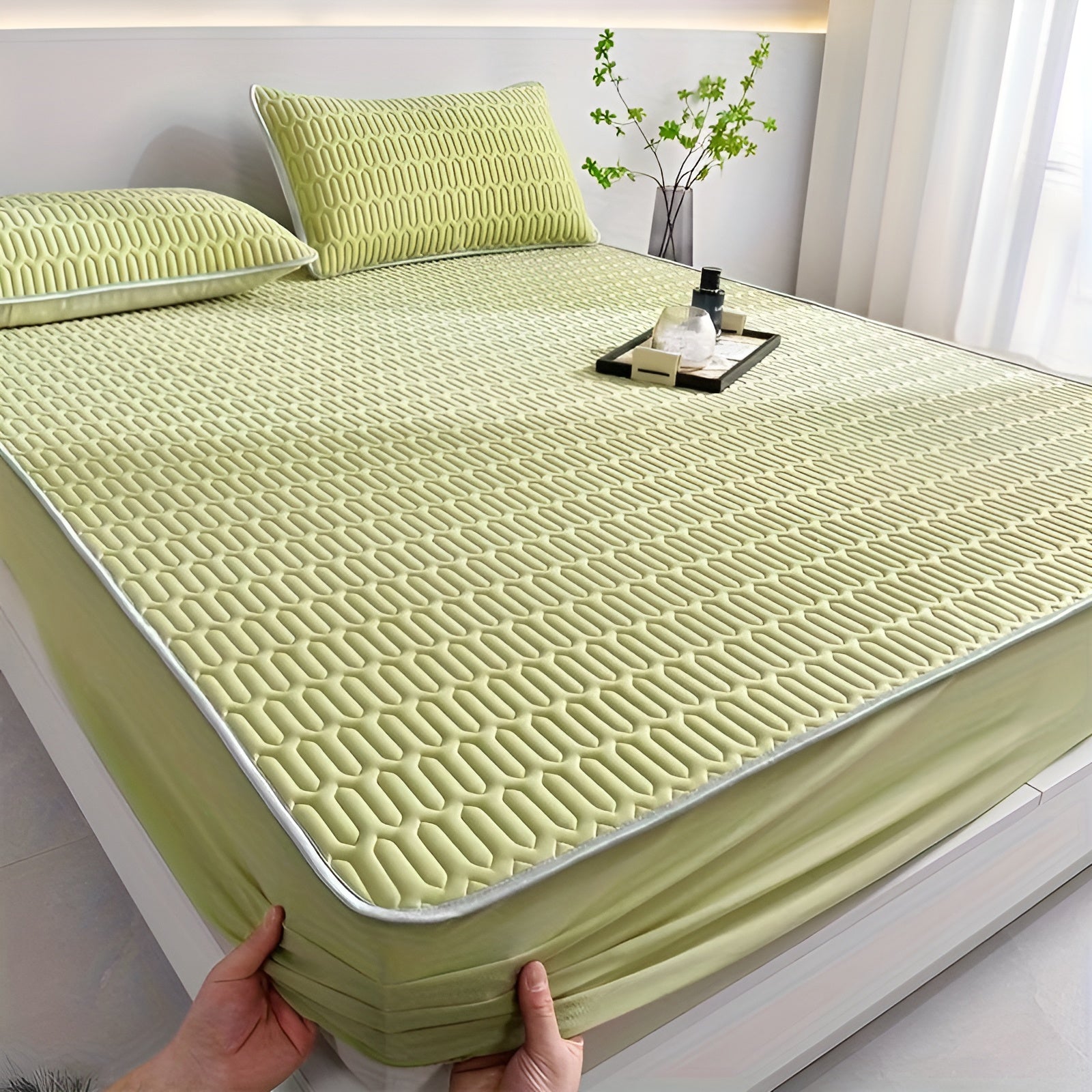 ChillDreams Set – Luxurious Cooling Latex Mattress and Pillows