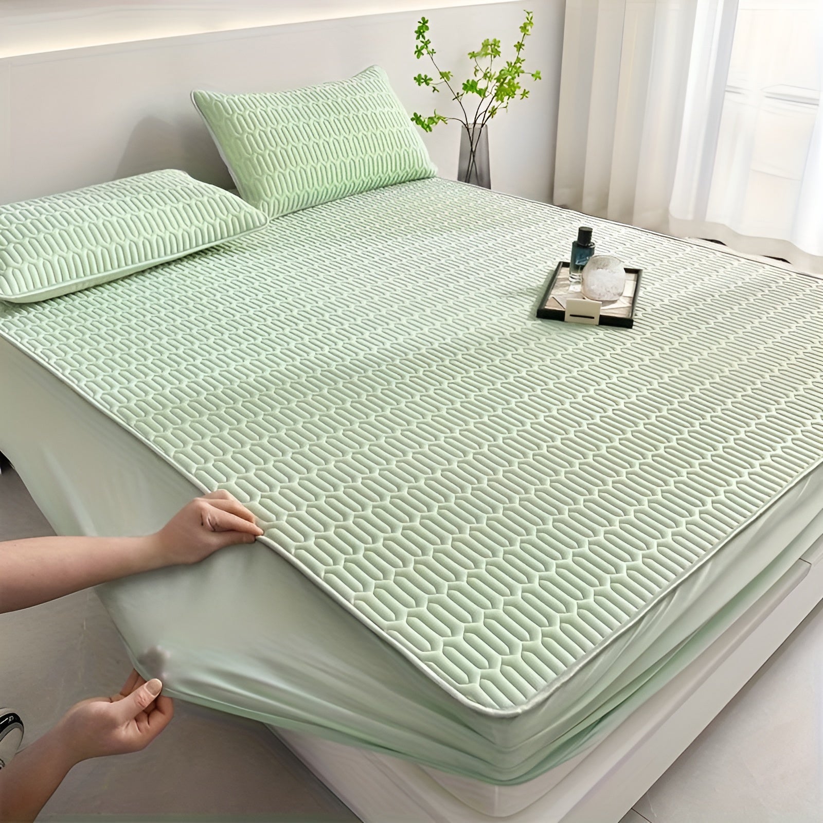 ChillDreams Set – Luxurious Cooling Latex Mattress and Pillows