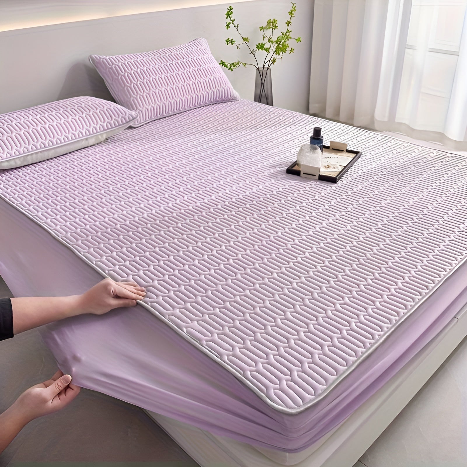ChillDreams Set – Luxurious Cooling Latex Mattress and Pillows