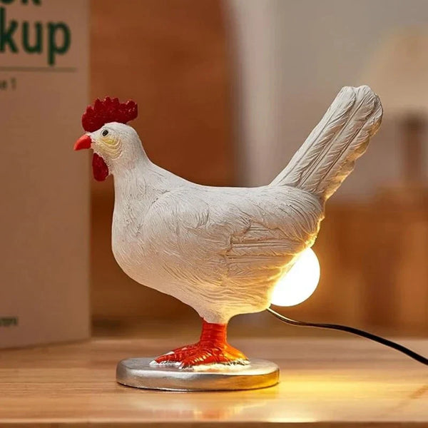 ChickLite – Lekfull Kyckling Bordslampa för ditt Bord