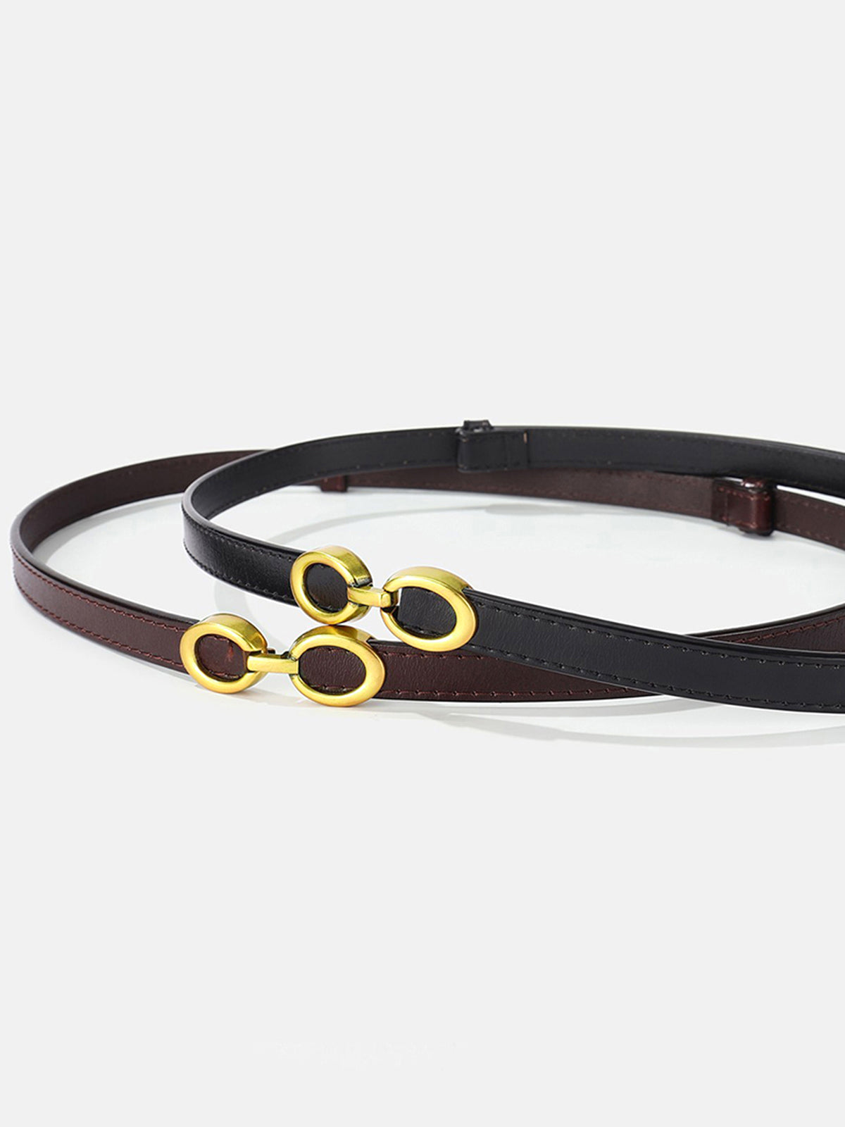 LuxeRing Belt - Elegant Leather Belt for Women