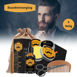 BeardBoost – Vårdande Kit för Skäggväxt för Huden