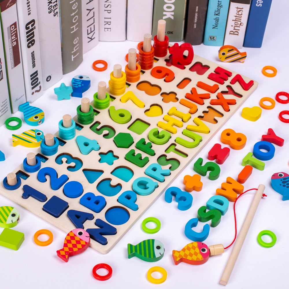 EduWood – Educational Wooden Play Board for Growth