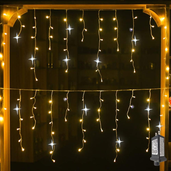 EnchantedGlow – Magiska LED Ljusgardiner för Högtider