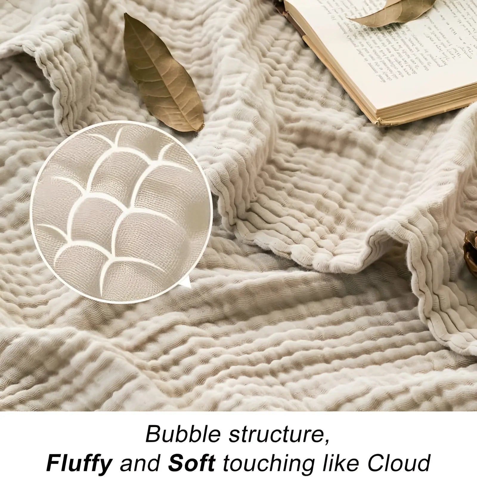 BreezeCotton Luxury Kitten Blanket for All Seasons