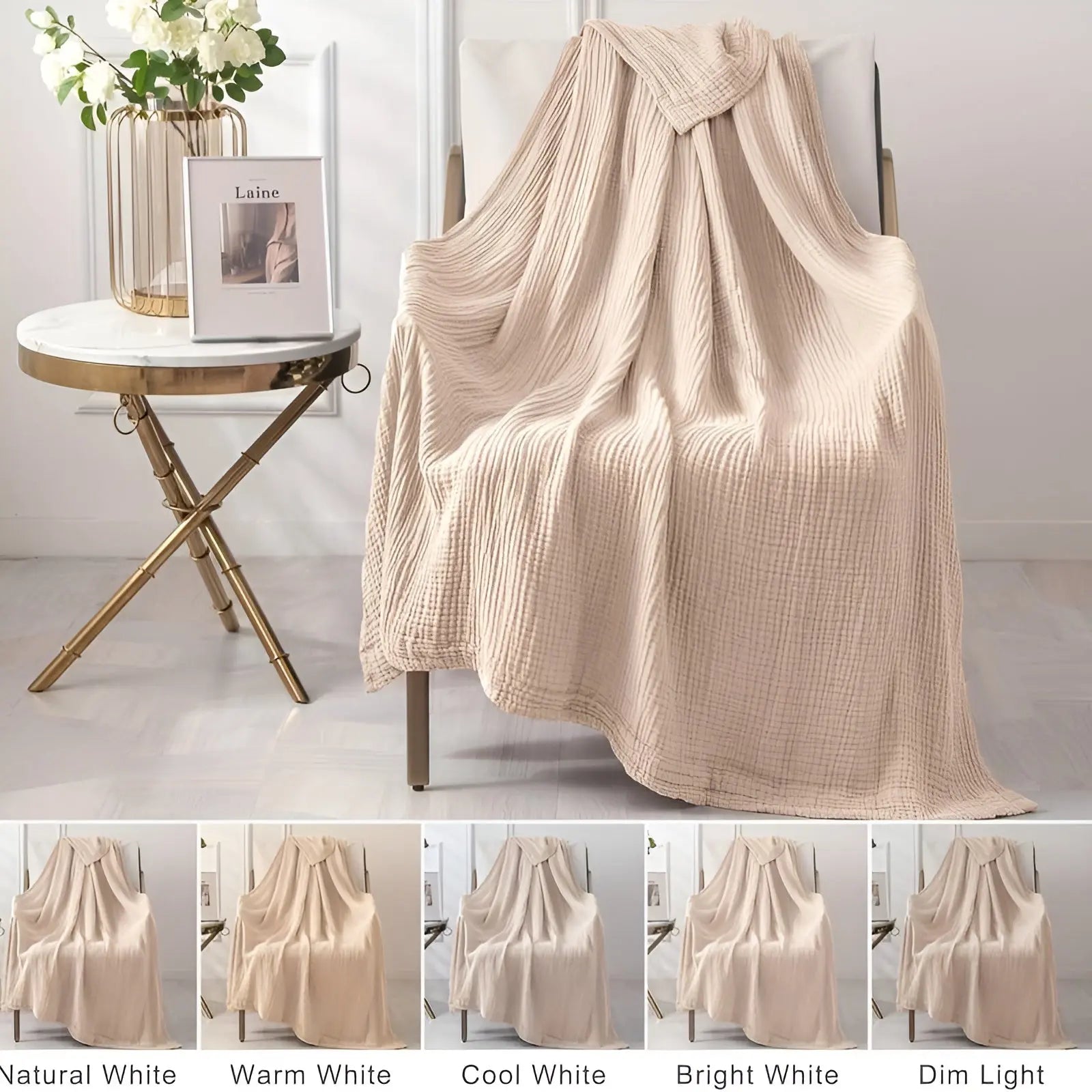 BreezeCotton Luxury Kitten Blanket for All Seasons