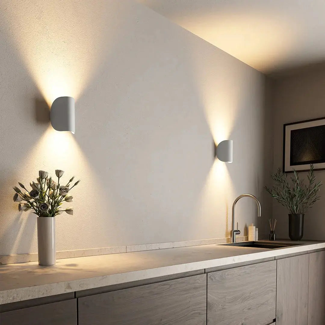 Stylish LED wall lamp with energy-efficient design for every room