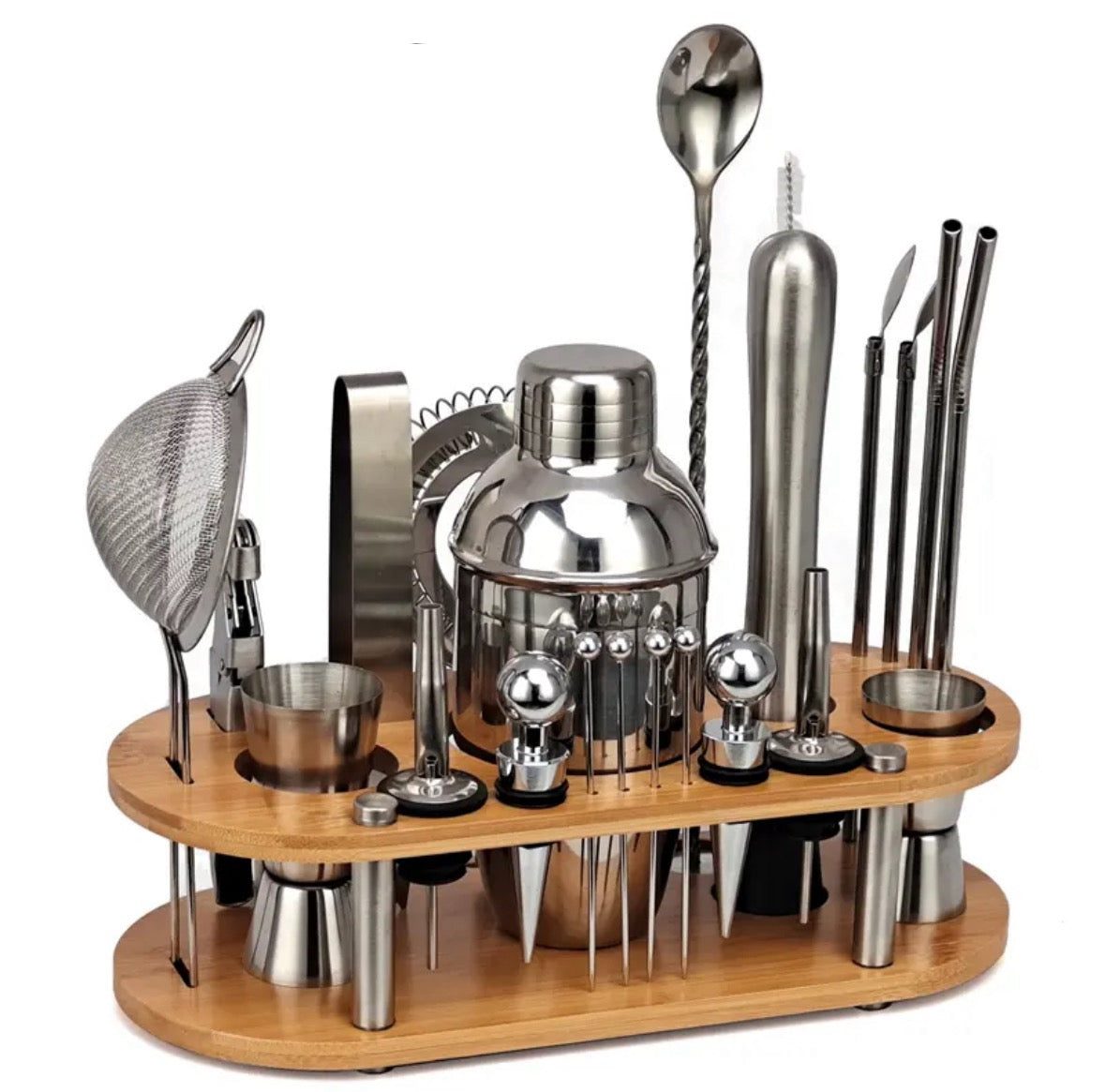 ShakerPro - Luxurious 23-piece Cocktail Set for Bartenders