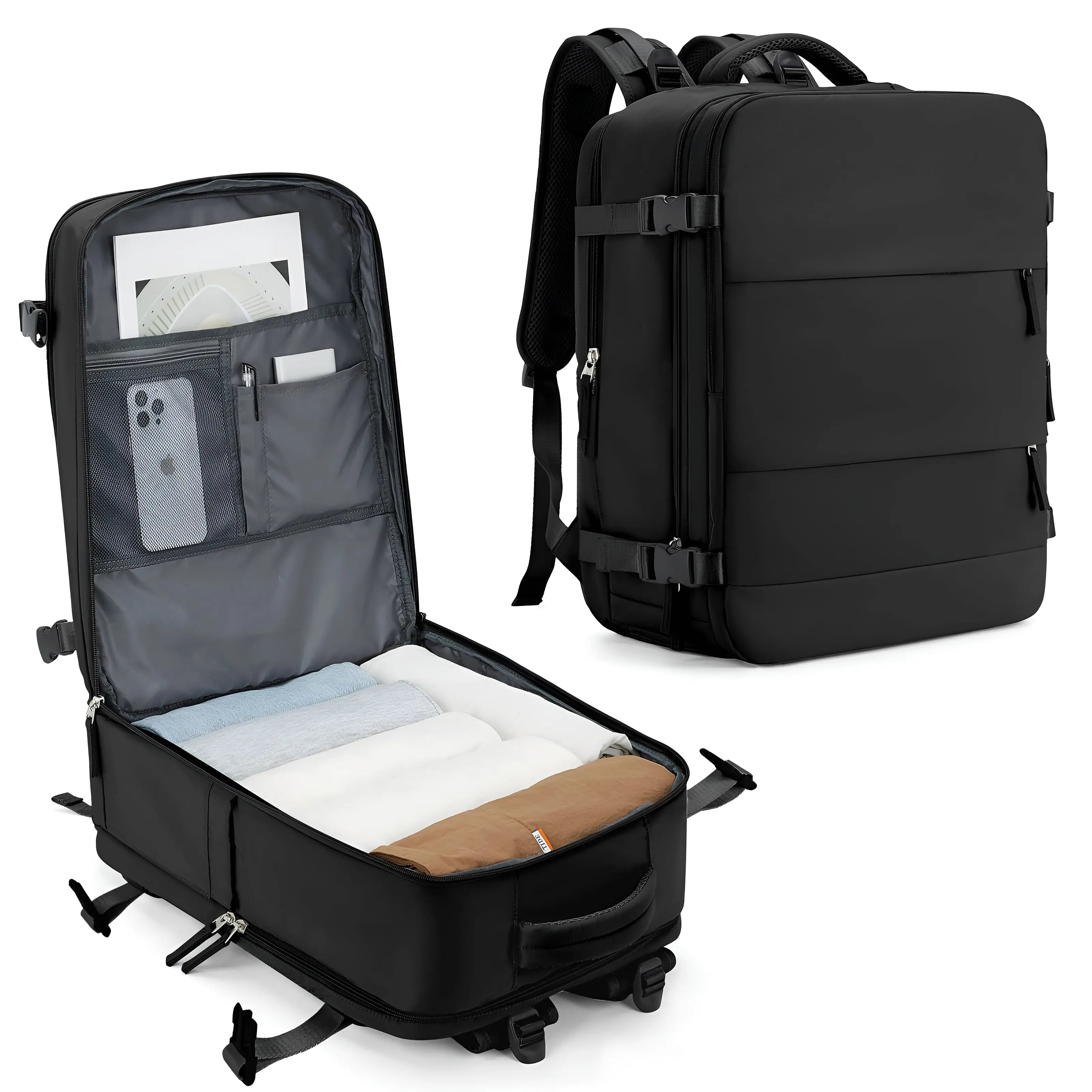 EasyTravel Carry-On Luggage - Stylish and Spacious Carry-On Luggage for Ultimate Travel Comfort and Convenience