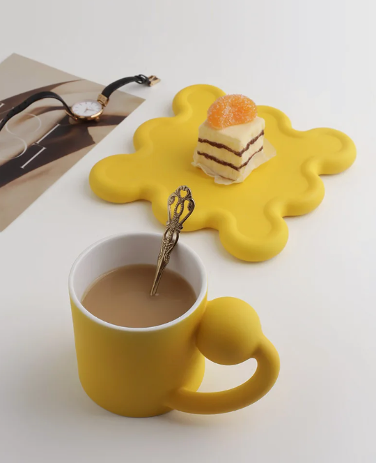Marcia Cup Set – Elegant Porcelain Cup and Saucer