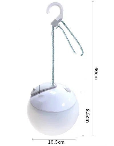 CampGlow - Retro Uppladdningsbar Campinglampa med USB