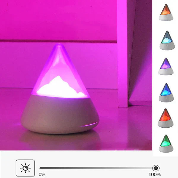 IceGlow - Wireless LED Night Light in Iceberg Design