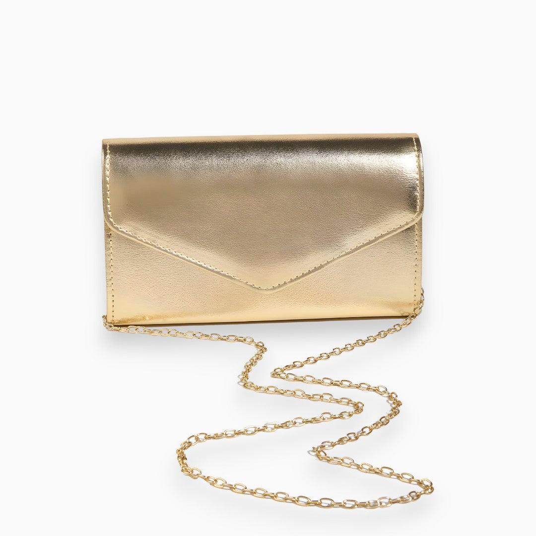 EleganceClutch – Fashionable Ruffled Clutch Bag