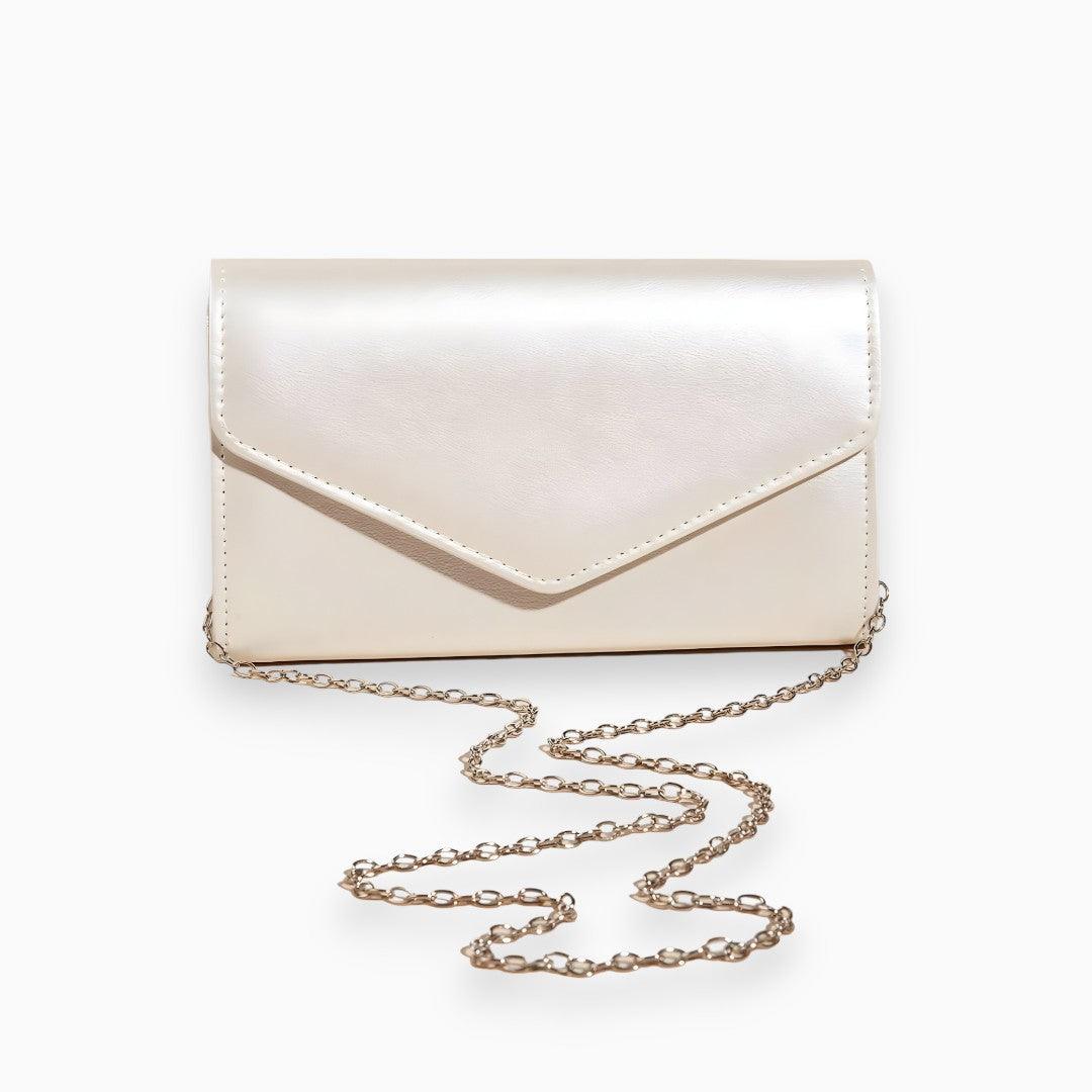 EleganceClutch – Fashionable Ruffled Clutch Bag