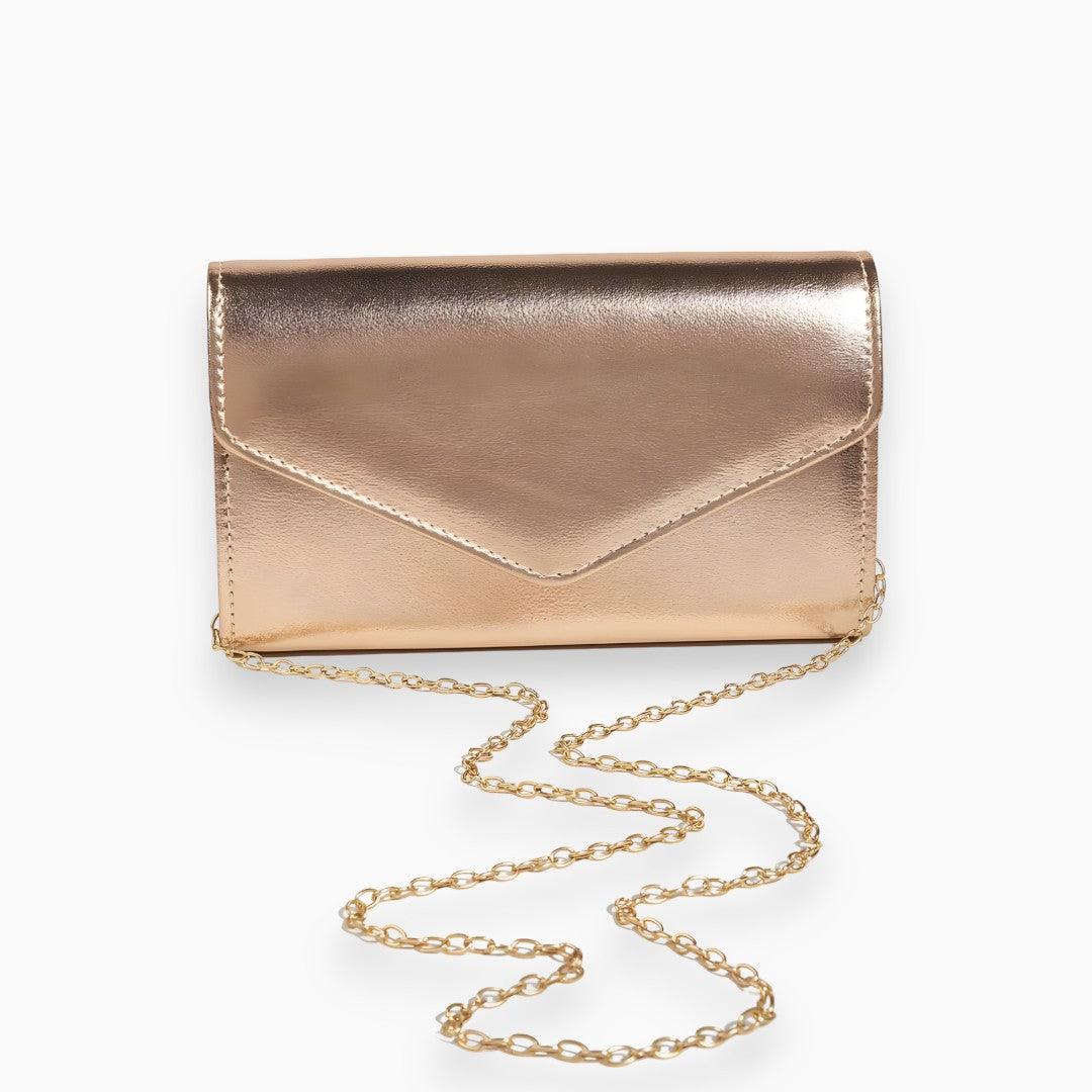 EleganceClutch – Fashionable Ruffled Clutch Bag