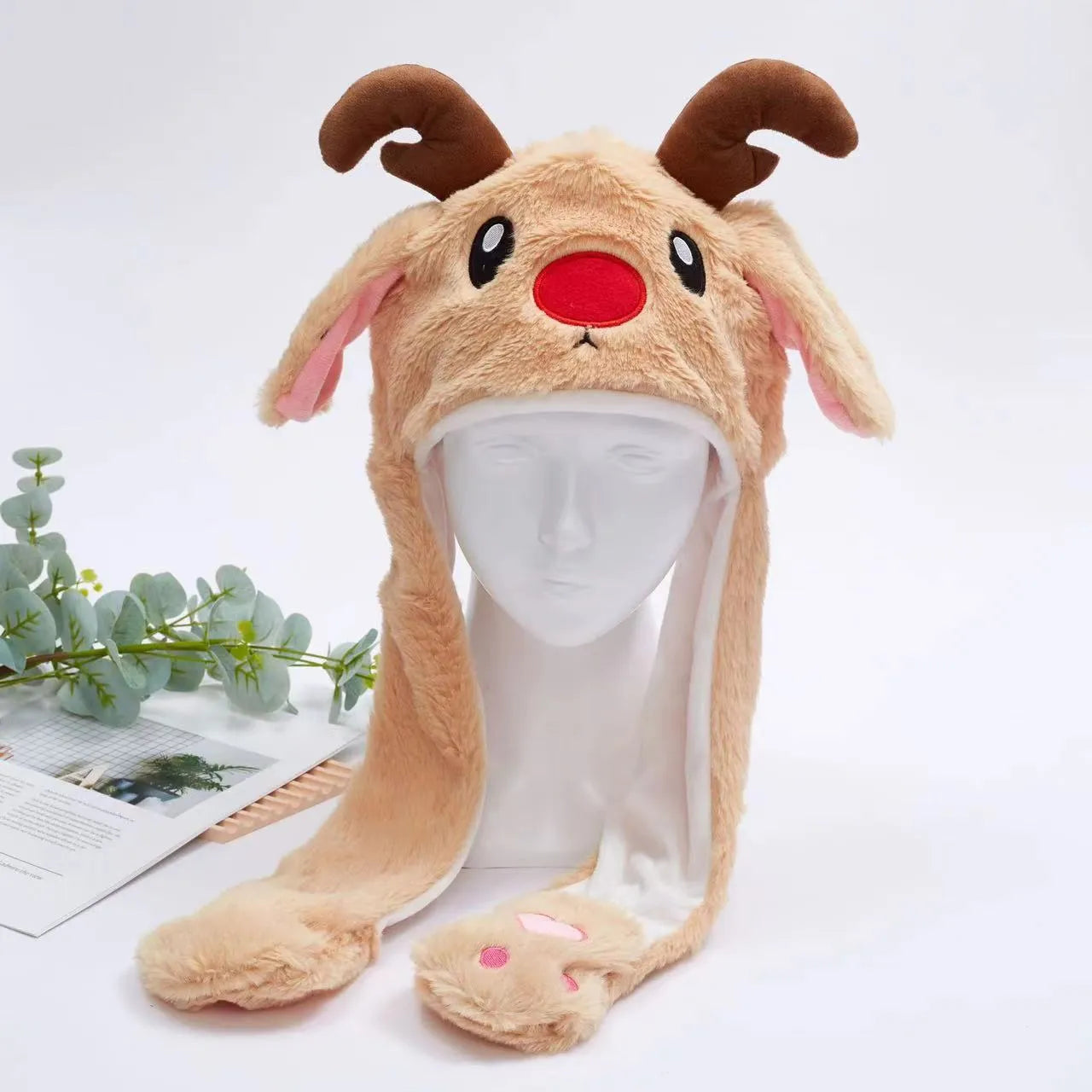 BunnyBounce Hat – Cute Beanie with Moving Ears