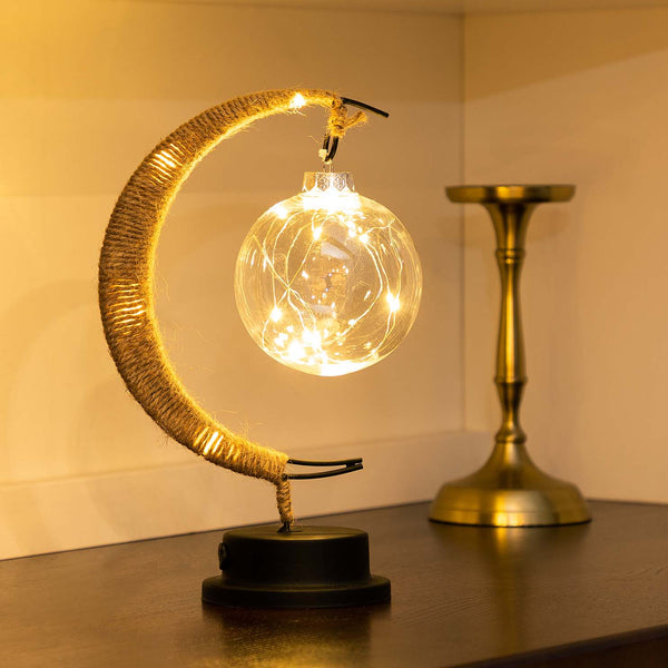 LunarGlow Table Lamp – Magical Moon Lantern for Dreamy Moods