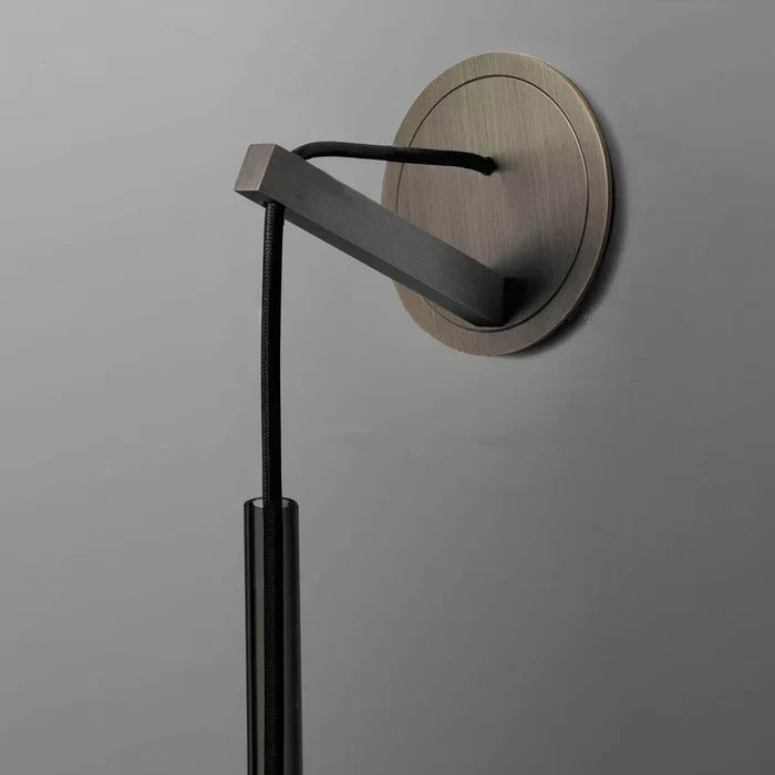 SoleilFumé – Scandinavian Wall Lamp with Smoked Glass