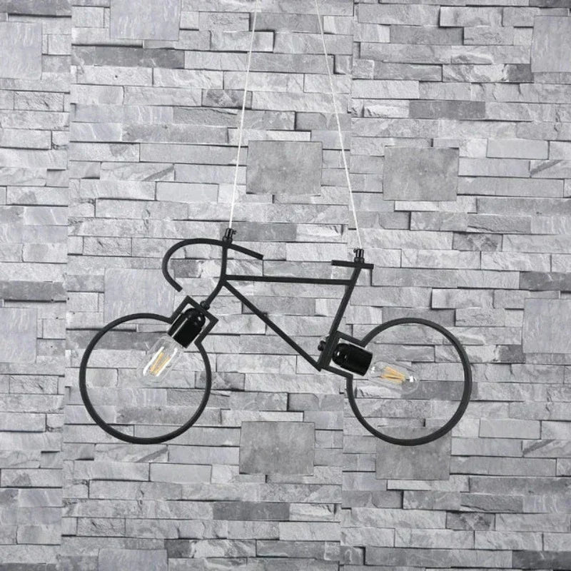 BikeGlow – Stylish LED Hanging Lamp for Cycling Enthusiasts