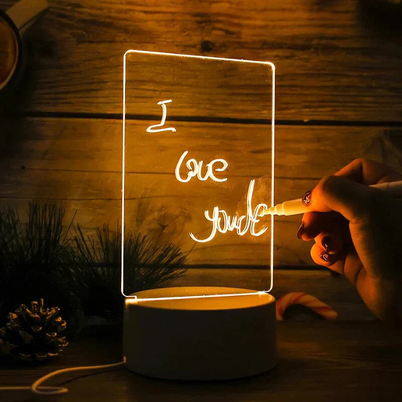 GlowPad – Magically Illuminated Notepad for Creatives
