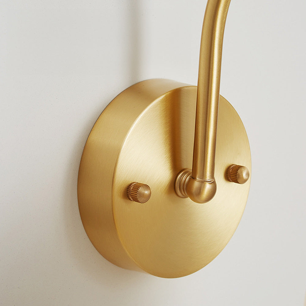 FrenchBloom – Elegant Blom Vägglampa av Glas