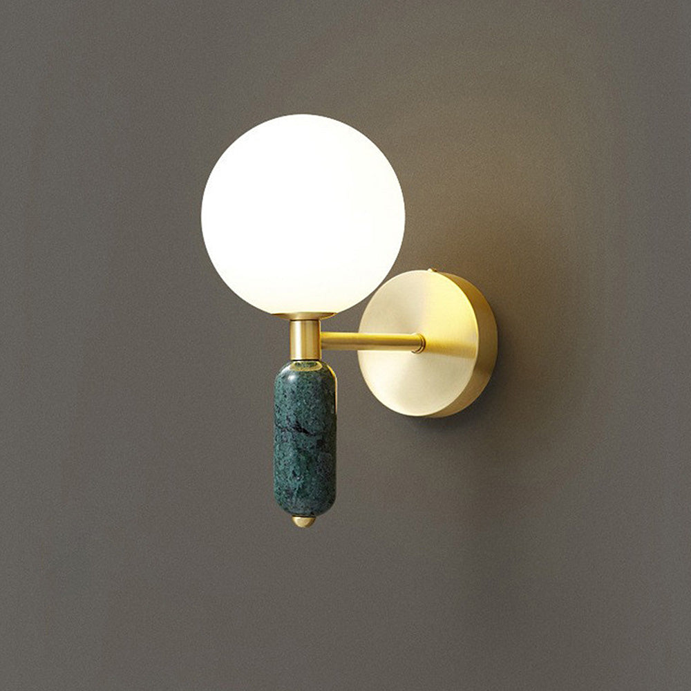 Luminous Stone - Stylish Marble Bedside and Wall Lamp