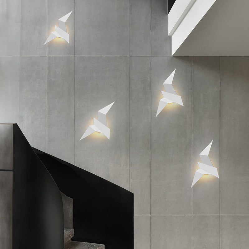 Fågelformad Design Vägglampa – För in Naturlig Elegans i Hemmet