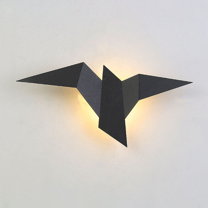 Fågelformad Design Vägglampa – För in Naturlig Elegans i Hemmet