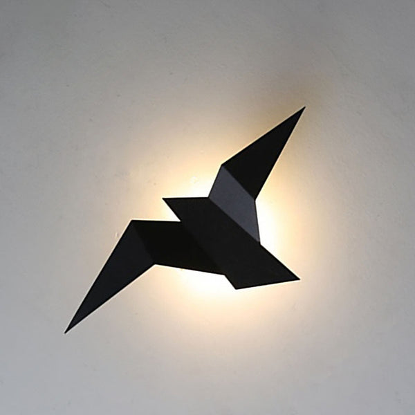 Fågelformad Design Vägglampa – För in Naturlig Elegans i Hemmet