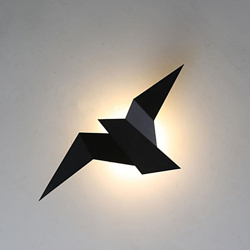 Fågelformad Design Vägglampa – För in Naturlig Elegans i Hemmet