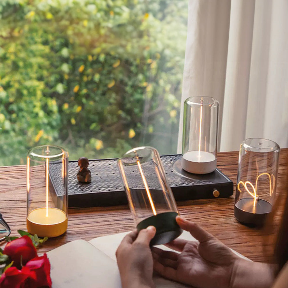 FlexiGlow Table Lamp - Modern Magnetic Wireless Table Lamp