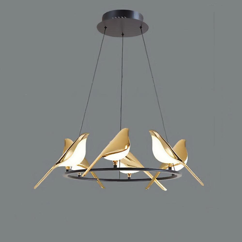 BirdLume Lamp – Unique LED Hanging Lamp with Bird Design